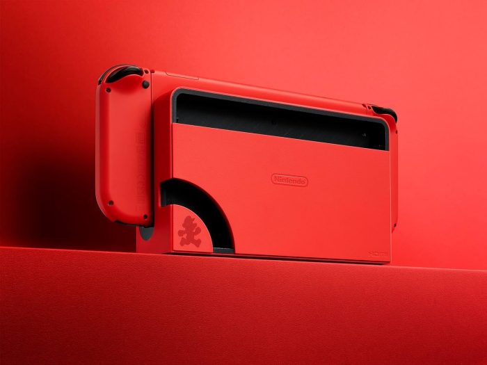 Nintendo Przełącznik - OLED Model Mario Red